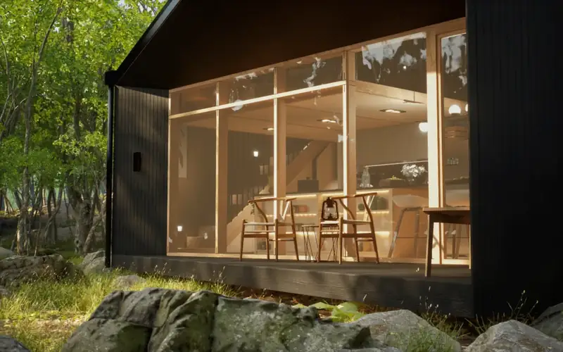 Empiro 35 modulaarinen talo 35 m² – ympärivuotinen asumisratkaisu